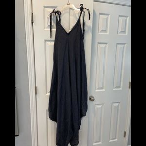 Linen jumpsuit from Paris. One size fits most